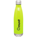 26 Oz. Neon Yellow H2go Force Copper Vacuum Insulated Thermal Bottle